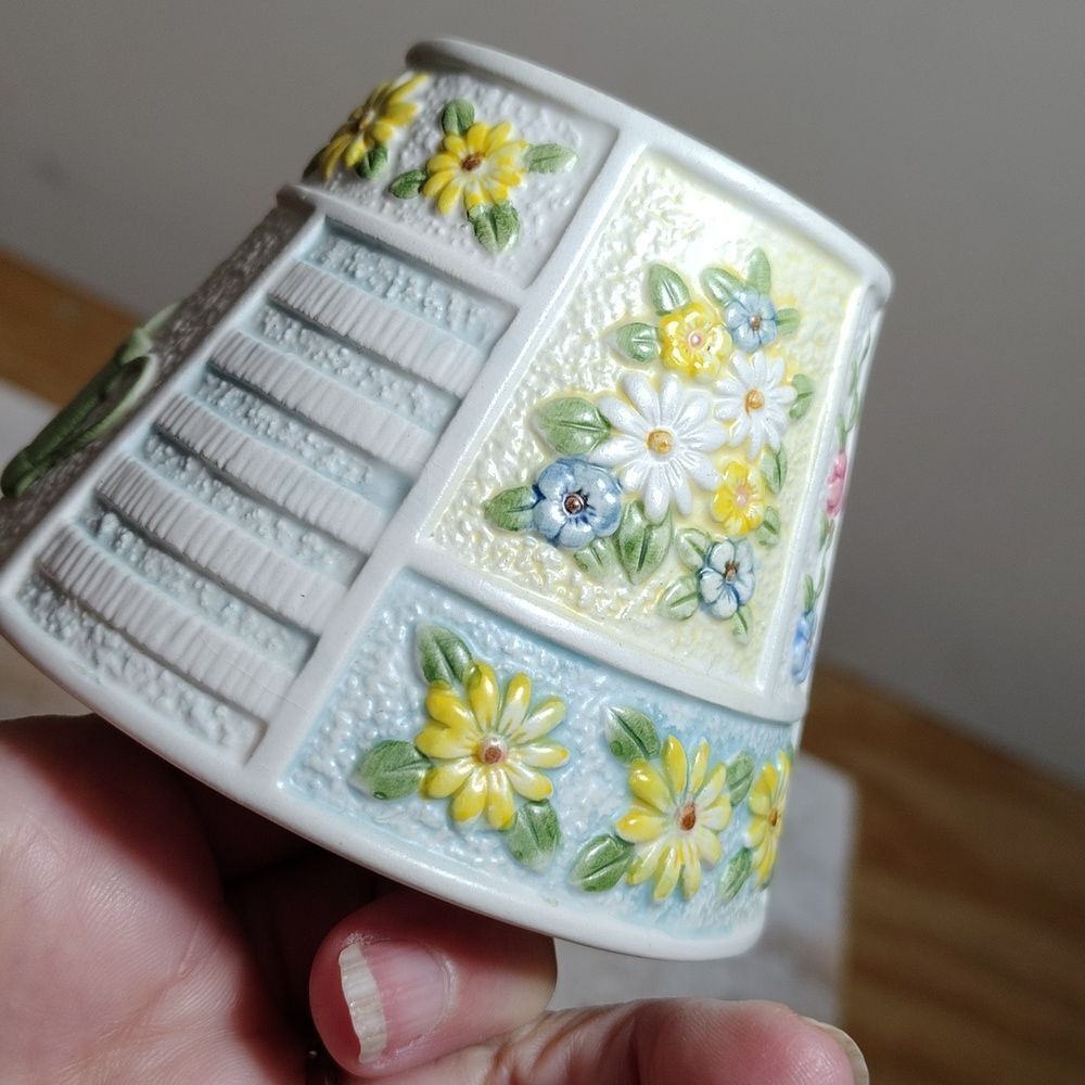 Yankee Candle Ceramic Spring Small Topper Shade - Picture 4 of 4